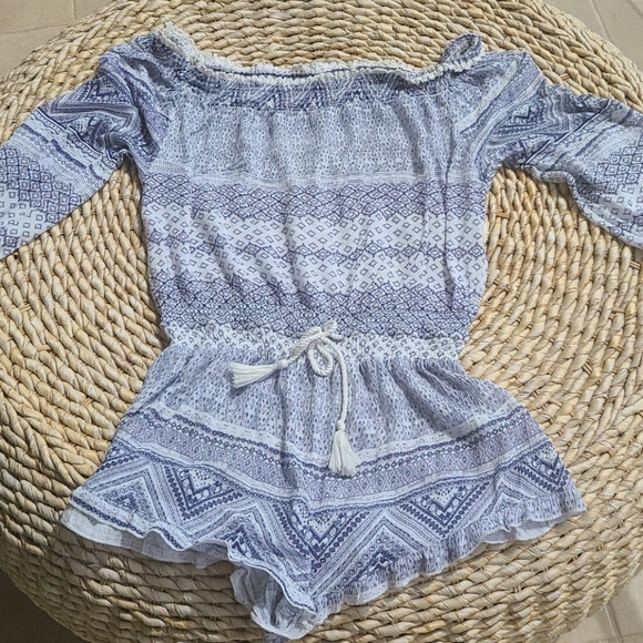 Rip Curl Pants - Rip Curl boatneck drawstring onesie